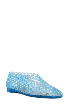 Steve Madden Grove Jelly Flat in Blue at Nordstrom, Size 10