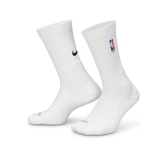 Nike Unisex Unicorn Dri-FIT ADV NBA Cushioned Crew Socks (1 Pair) in White | FZ3075-100