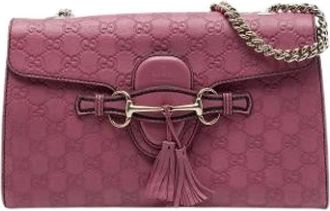 Gucci Pre-owned Emily Shoulder Bag - - Pre-owned - Donna - Rosa - ONE SIZE