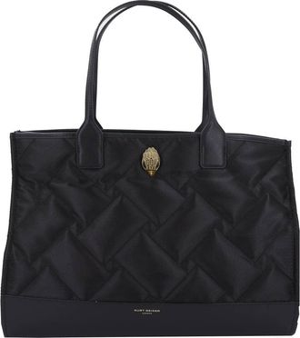 Kurt Geiger Recycled Square Shopper, Black, One Size