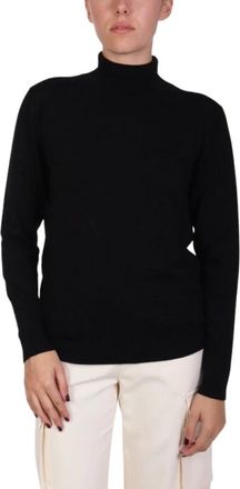 Max Mara Stretch viscose coltrui - Dames - Coltruien - Zwart - M - Truien & Vesten