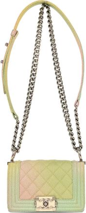 Chanel Borsa a spalla Boy Chanel trapuntata 2017 - Toni neutri