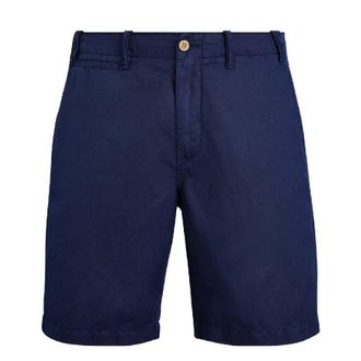 Polo Ralph Lauren Mid-Rise Linen-Cotton Blend Shorts, Waist Size 30