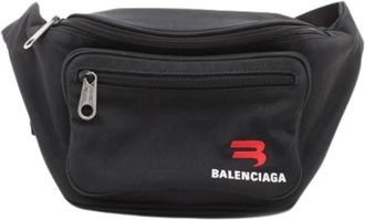 Balenciaga Pre-owned Belt Bags, male, Black, Size: ONE SIZE Pre-owned Explorer Belt Bag