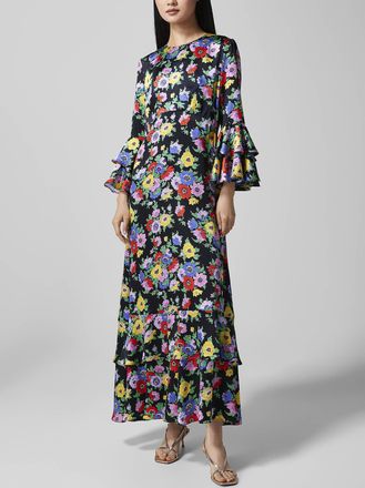 Liberty Womens Ruffled floral dress