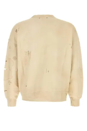 Golden Goose Embroidered Cotton Sweater - White