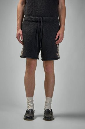 Askyurself Brushed Cross Knit Shorts