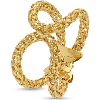 Eye Candy Los Angeles Loraine Cuff Bracelet in Gold at Nordstrom Rack