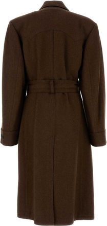 Prada Mens Soprabiti Coat Brown