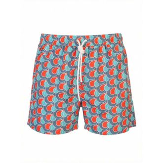 Kiton Beachwear, male, Multicolor, Size: 3XL Boxer da mare corto