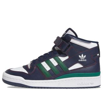 adidas Forum Mid Collegiate Navy Green H03810