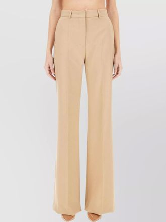 Sportmax wide leg trousers front crease