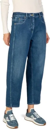 Bally Ladies Relaxed-Fit Denim Trousers, Brand Size 40 ( US Size 4 )