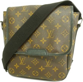 Louis Vuitton Black Brown Shoulder Bag (Pre-Owned)