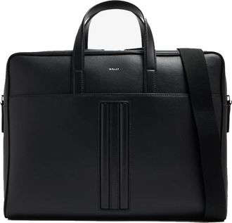 Bally Mythos Bovine Leather Briefcase