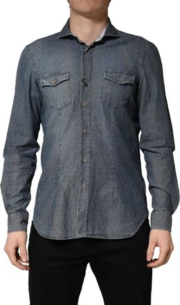 Domenico Tagliente Long Sleeve Colla Mens Shirt (Pre-Owned)