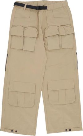 The Hundreds Wide Cargo Broek - Heren - Wijde Broeken - Groen - XL - Katoen - Broeken