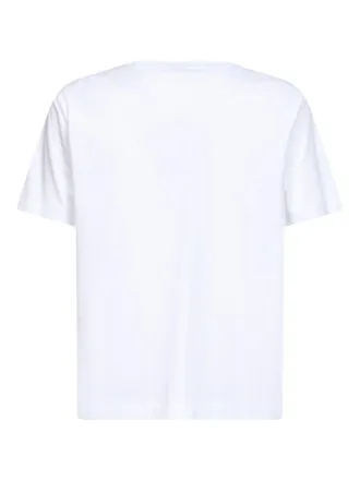 Dries Van Noten Crewneck Cotton T-Shirt - White