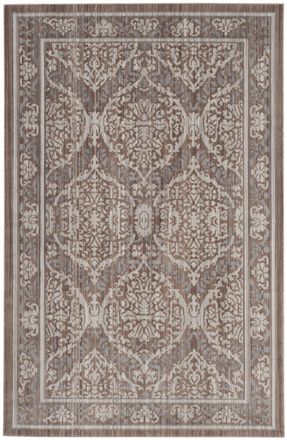 Safavieh Alfombra poli&eacute;ster grigio/marrone 122 x 183 cm