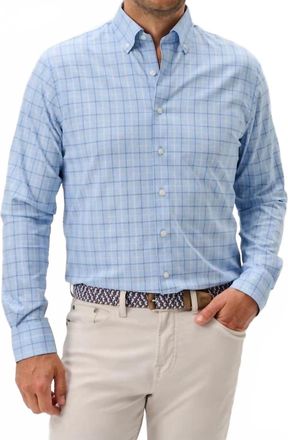 Johnnie-O Everyday Performance Button Down Shirt In Maliblu