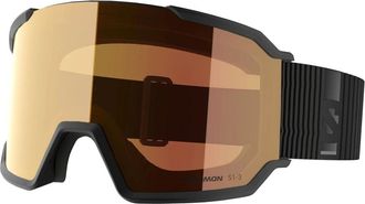 Salomon Maschera S/View 3 Photo - - Sport - unisex - Nero - ONE SIZE