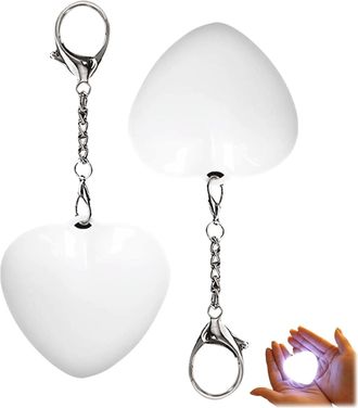 Generic Love Wallet Tote Bag Touch Sensing Light, Purse Light Handbag Light with Sensor Heart Keychain for Inside Purse Women Girls Gift Rechargeable LED (Pin