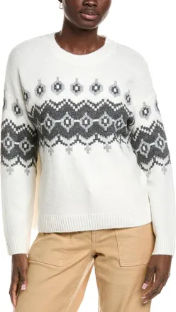 Vince Camuto Fairisle Raglan Sweater