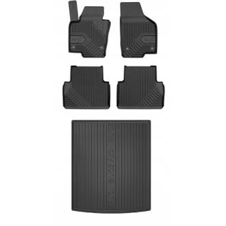 OEM Set 77 Alfombrillas Y Funda De Goma Vw Sharan 2 2010-2022 7 Personas Con