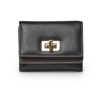 Fendi Way Trifold Small Wallet - female - Fendi - Wallets & Cardholders - Black - ONE SIZE - Accessories
