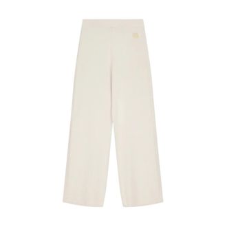 A|X Armani Exchange Broeken, Dames, Wit, M, Wijde broek