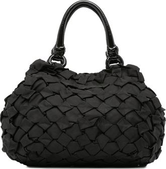 Prada Tessuto Weave Tote Tweedehands