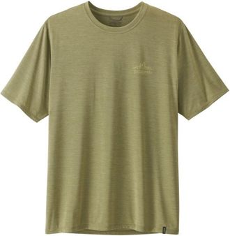 Patagonia Cap Cool Daily Shirt Cloud Crag Funktionsshirt f&uuml;r Herren | oliv