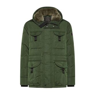 Peuterey Aiptek NBE 03 Fur - Jackets - Hombre - Verde - 2XL