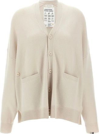 Extreme Cashmere Cardigan N.24 con bottoni - Toni neutri