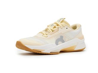On The Roger Pro Fire Womens Tennis Shoes Ivory/Sand : 10.5 M, Synthetic