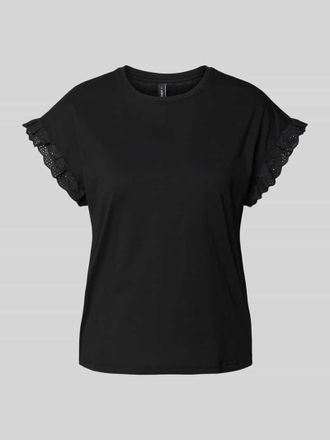 Only Regular Fit T-Shirt aus reiner Baumwolle Modell IRIS in Black, Gr&ouml;&szlig;e XS