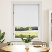 OEM Estor Enrollable Opaco, 104,4 X 175 Cm, Ancho De Tela 100 Cm, Blanco - Crezuo