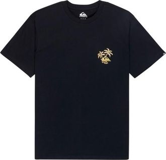 Quiksilver EVO Learning From Nature S/S T-Shirt f&uuml;r Herren | schwarz