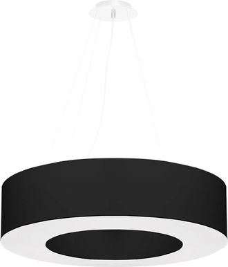 Sollux Lighting Design Pendellampe Saturno &oslash; 70cm - Schwarz