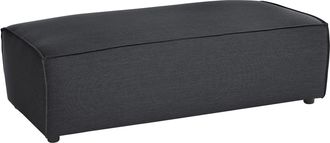 HOME AFFAIRE Hocker »NEU: SHERWOOD XXL, Polsterhocker, Cord, Webstoff« rechteckig, bequemer Sitzkomfort, 130/60/44 cm, Krokodilverbinder