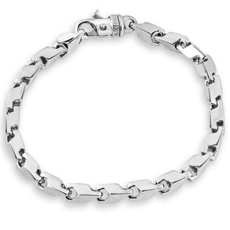 Pompeii3 Mens Solid 14k Gold or Platinum 4.5mm Bracelet (25-44grams) 8.5