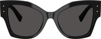 Dolce & Gabbana Klassieke Zwarte Zonnebril Dg 4478 Model - Heren - Zonnebrillen - Zwart - 53 MM - Accessoires
