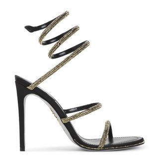 Rene Caovilla High Heel Sandals, female, Black, Size: 9 1/2 US High-heel Sandal