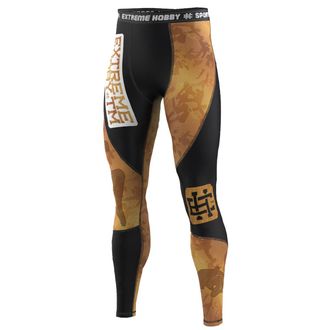 OEM Mallas Deportivas Golden Warrior Para Hombre, Talla 2xl, Color Negro