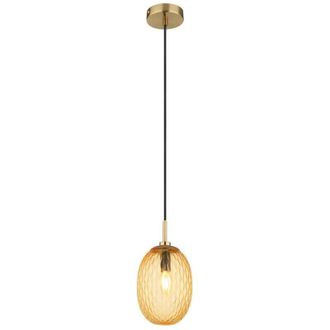 Globo Lighting lampada a sospensione - DEVIN - oro - vetro - Ø 15cm