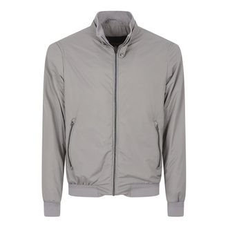 Herno Bomber Jackets, male, Gray, Size: 2XL Bomber Jacket