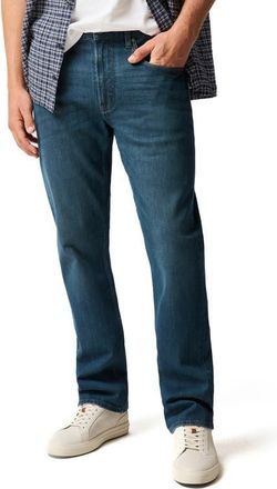 Rodd & Gunn Kurow Relaxed Fit Jeans in Mid Blue at Nordstrom, Size 33 X 32