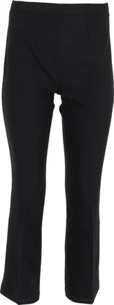Prada Prada rechte broek van polyester in zwart