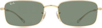 Ray-Ban RB3746 001/31 Mens Sunglasses Gold Size 56