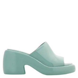 Ferragamo Deva Chunky Rubber Slides, Size 10
